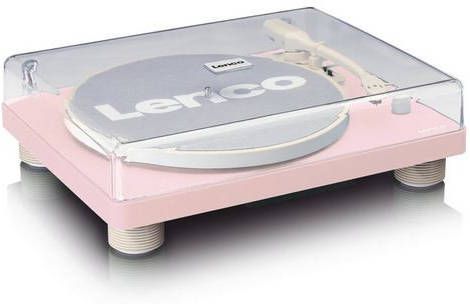 Lenco Platenspeler Mét Ingebouwde Speakers Usb Encoding Ls 50pk Roze
