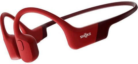 Shokz OpenRun Bone conduction hoofdtelefoon Red