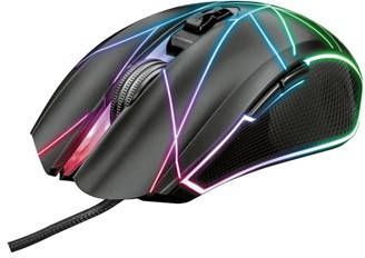 Trust GXT160X TURE RGB LED MOUSE Muis Zwart