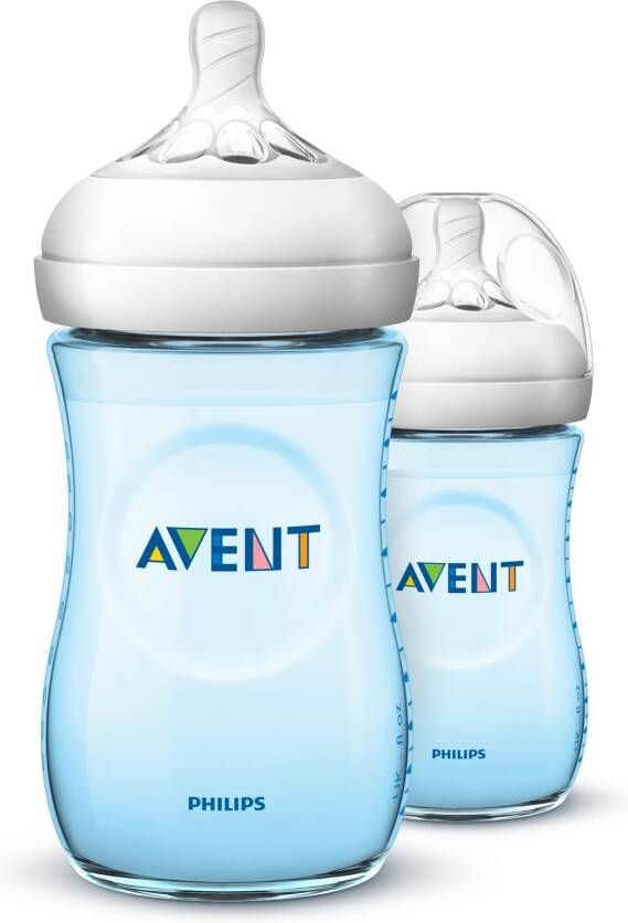 Philips AVENT Babyfles Natural fles SCF035/27 Antikrampjessysteem(5 delig )