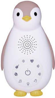 ZAZU ZOE De pinguï, n Bluetooth Music Box met Night Light lichtroze