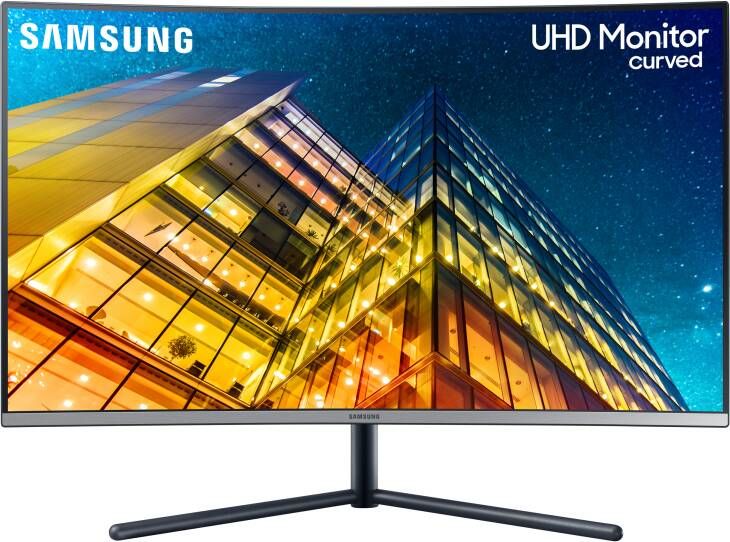 Samsung Gebogen Pc scherm U32r590cwr 32 4k Va paneel 4 Ms 60hz Amd Freesync
