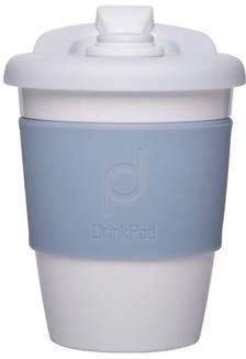 Pioneer Set Van 2 Herbruikbare Koffiebeker 340ml Winter White Kunststof