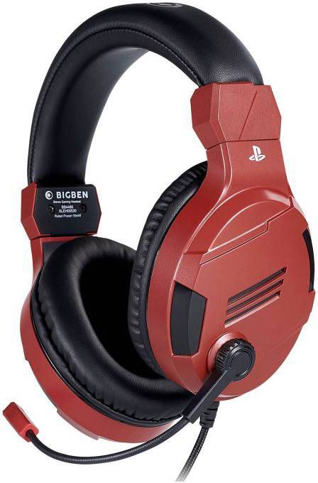 Bigben gaming headset STEREO GAMING HEADSET V3 PS4 RED