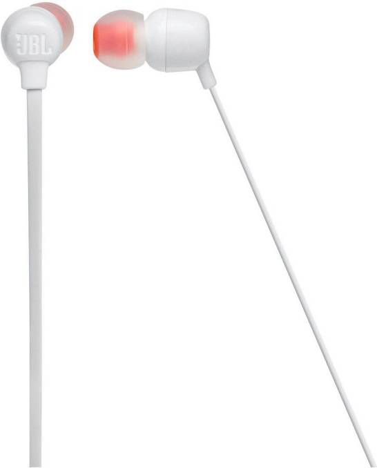 JBL TUNE115BT draadloze in-ear hoofdtelefoon (wit)