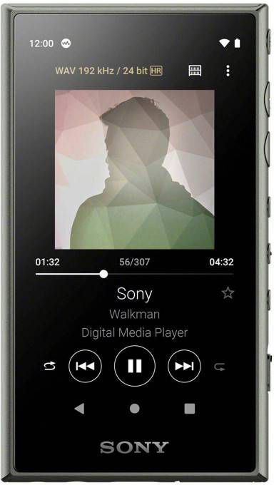 Sony Walkman NWA105 Hi-Res MP3 speler Groen 16GB