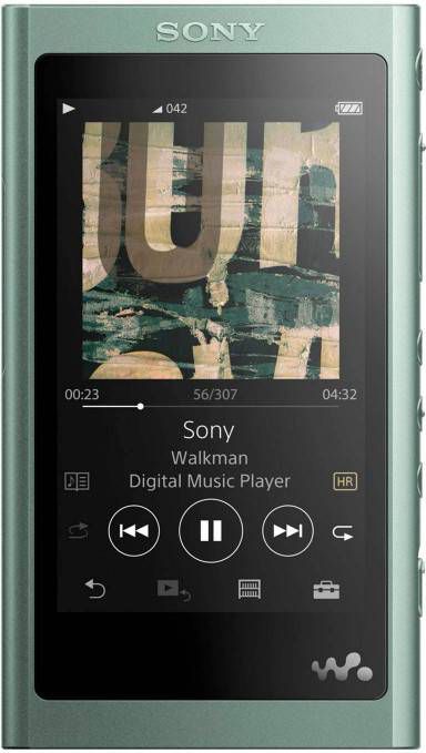 Sony Walkman NW-A55L Hi-Res MP3 speler Groen 16GB